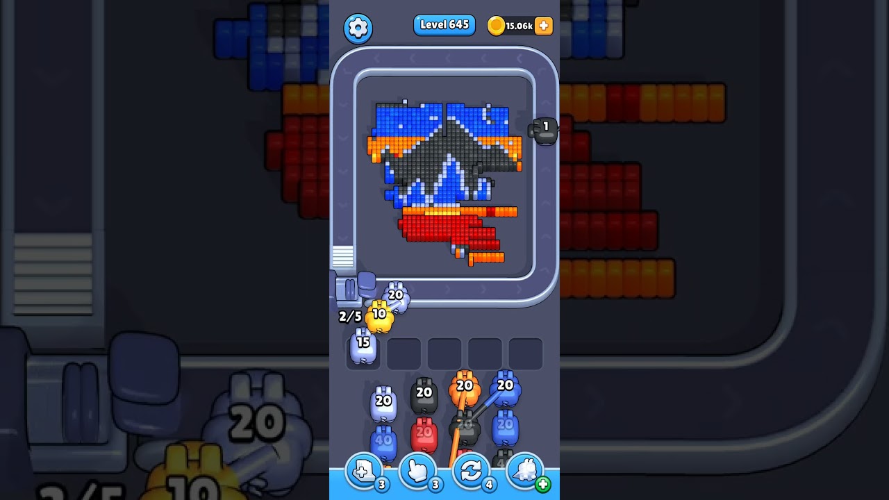 Pixel Flow Level 645