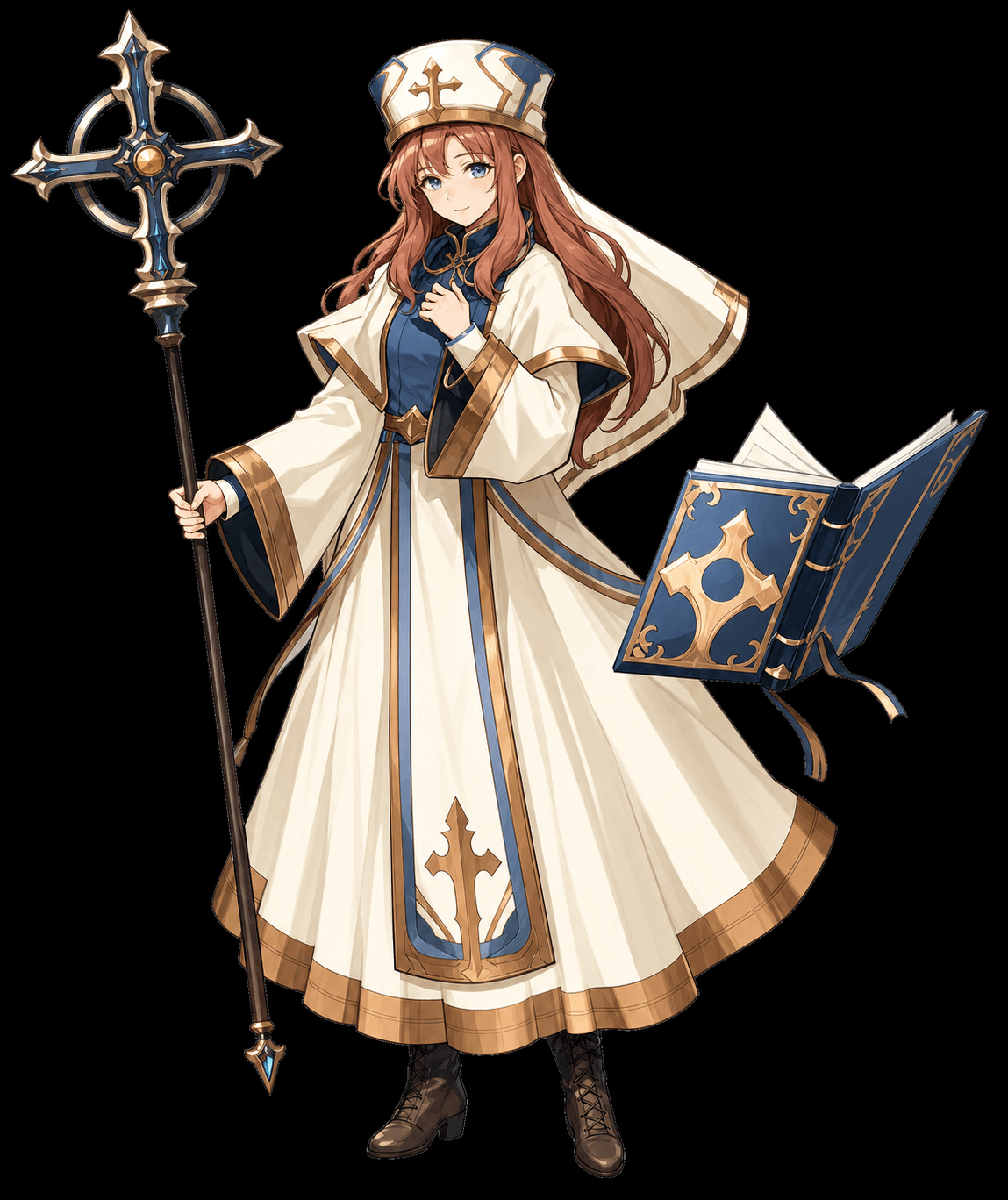 Taskbar Hero Priest normal character art preview
