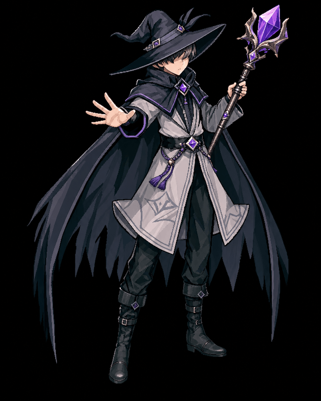 Taskbar Hero Sorcerer normal character art preview