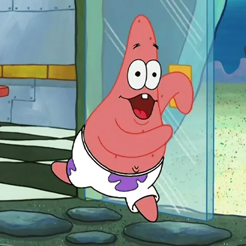 Patrick Star shorts color prompt preview