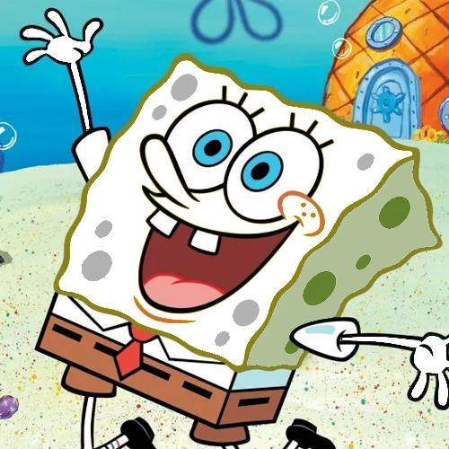 SpongeBob character color prompt preview